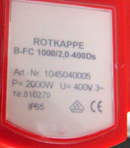 Rotkappe B-FC 1000/2,0-400Ds Immersion Heater, lot of 2 *new surplus - Tech Equipment Spares, LLC
