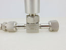 Swagelok 6LV-DFFR8-CM-2 Stainless Steel Valve *used working, 90-day warranty - Tech Equipment Spares, LLC