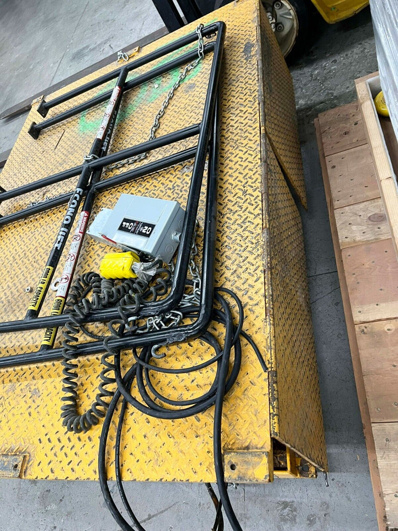 Econo Lift Limited 4 SL 48 60 Lift Dock 6000 lbs. *used working - Tech Equipment Spares, LLC