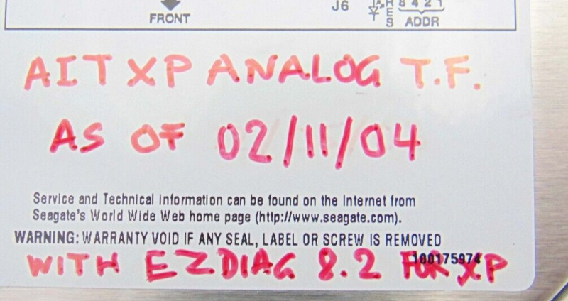 KLA Tencor AIT XP Analog TF Hard Drive *used working - Tech Equipment Spares, LLC