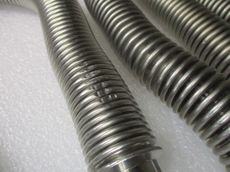 MDC HPS MKS Stainless Steel Bellow 112” inch total length (Lot of 4) - Tech Equipment Spares, LLC