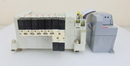 SMC VQ1200Y-5 VQ1400Y-5 VQ1100Y-5 Manifold, 7 Solenoid *used working - Tech Equipment Spares, LLC