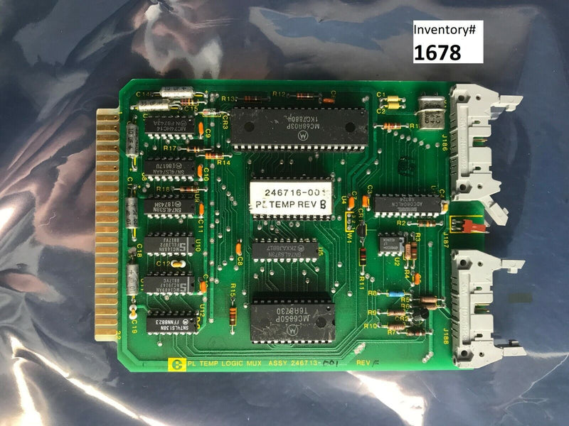 Electroglas 246713-001 PL Temp Logic Mux PCB Circuit Board *Used Working* - Tech Equipment Spares, LLC