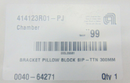 0040-64271 BRACKET PILLOW BLOCK SIP TTN 300MM *new surplus Inventory