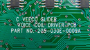 Veeco 209-030E-0009A Voice Coil Driver PCB Circuit Board  *used working - Tech Equipment Spares, LLC