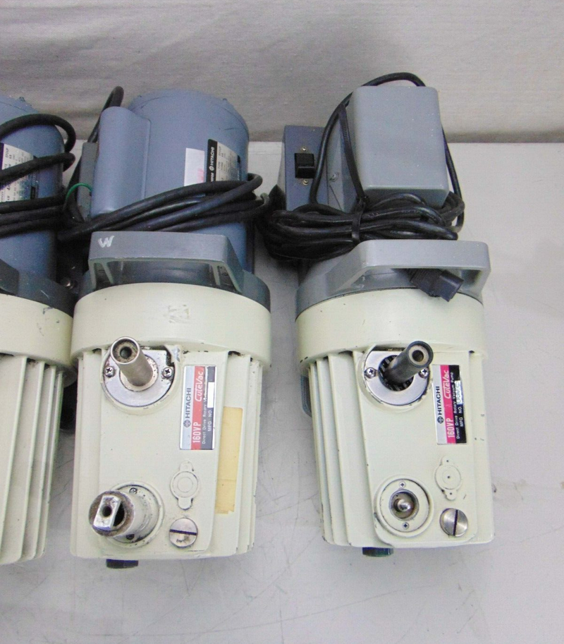 Hitachi CuteVac 160VP Direct Drive Rotary Vacuum Pump, lot of 4 *untested - Tech Equipment Spares, LLC