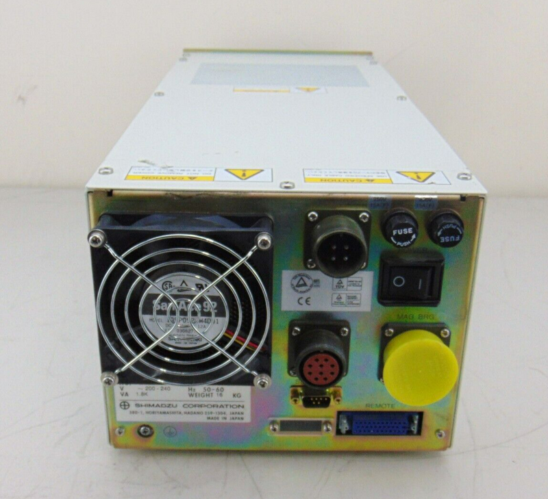 Shimadzu EI-3203MD-A1 Turbo Pump Controller *non-working, As-Is - Tech Equipment Spares, LLC
