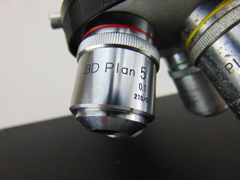 Nikon BD Plan 60 BD Plan 10 BD Plan 5 CFWN 10x/20 Microscope Manual - Tech Equipment Spares, LLC