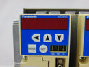 Panasonic Minas MSD MSD011A1XX05 AC Servo Driver (Qty. 2) TEL Tokyo Electron - Tech Equipment Spares, LLC