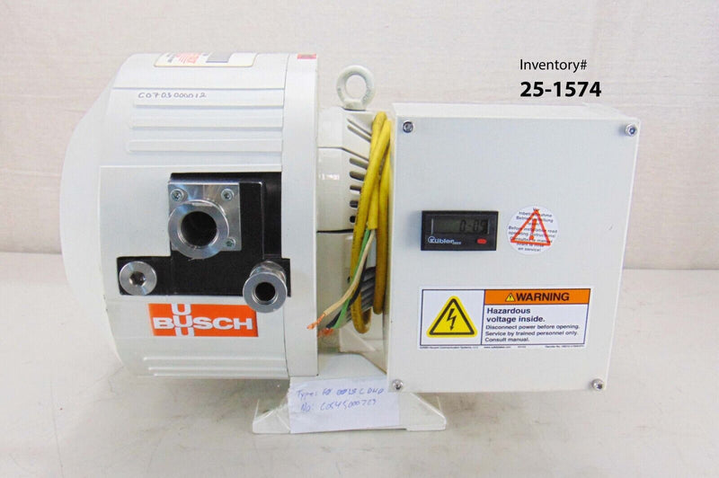 Busch F0 0018 C 0H0 Scroll Pump *refurbished - Tech Equipment Spares, LLC