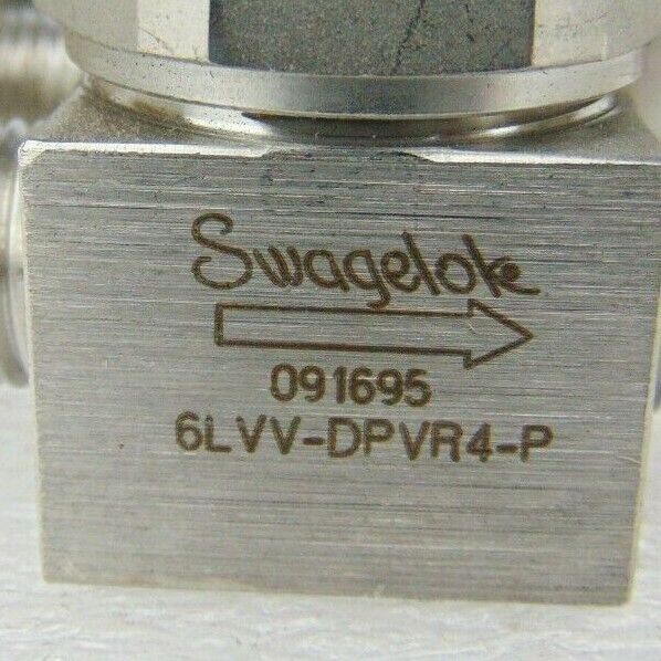 Swagelok 6LVV-DPVR4-P Manual Stainless Steel Valve, lot of 5 *used working - Tech Equipment Spares, LLC