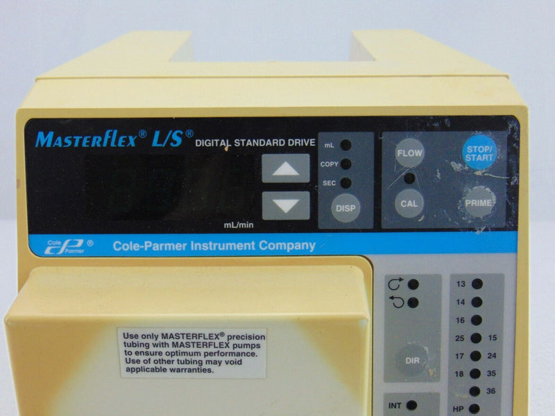 Cole Parmer 7523-70 Masterflex L/S Peristaltic Pump *used working - Tech Equipment Spares, LLC