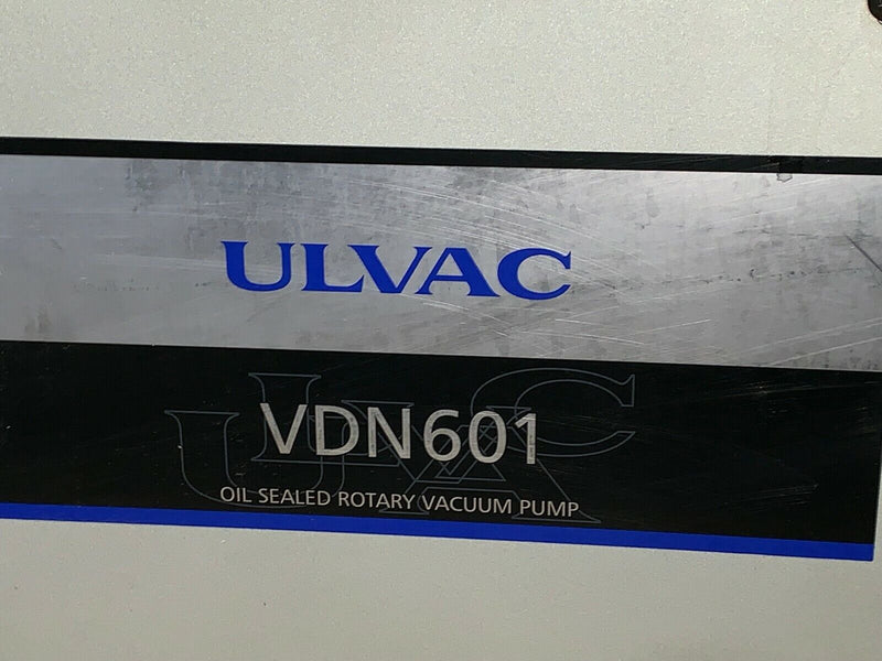 Ulvac VDN601 Vacuum Pump *new surplus, 90 day warranty* - Tech Equipment Spares, LLC