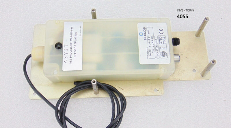 Asyst Hermos QUAAS96 4002-1474-01 Transponder Reader *used working - Tech Equipment Spares, LLC