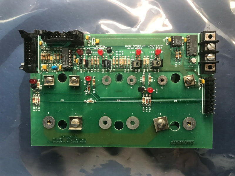 Thermonics 1B-100-1A Rev A 2420 Boom Head Control BD PCB Circuit Board *working* - Tech Equipment Spares, LLC