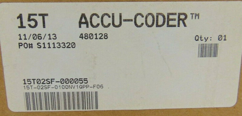 Automation Direct 15T ACCU-CODER 15T02SF-000055 Encoder *new surplus - Tech Equipment Spares, LLC