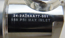 Tescom 24-2A16AA77-001 Regulator, lot of 4 (150 PSI Inlet, 60 PSIG Outlet) *used - Tech Equipment Spares, LLC