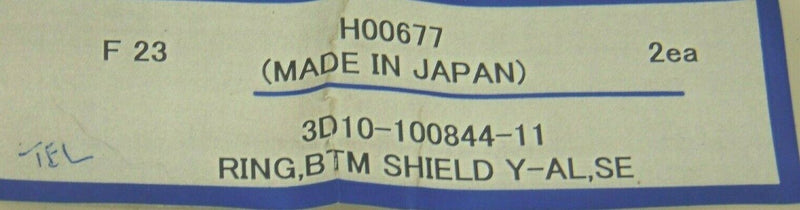 TEL Tokyo Electron 3D10-10084-11 Ring BTM Shield Y-AL SE *new surplus - Tech Equipment Spares, LLC