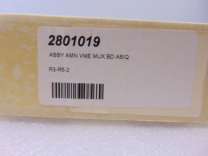 LAM Research 2801019 ASSY AMN VME MUX BD ASIQ R3-R5-2 *new surplus* - Tech Equipment Spares, LLC