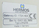 Hermos LON2XS GWRS232-11 Transponder Reader *used working - Tech Equipment Spares, LLC