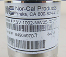 Nor Cal ESV-1002-NW25-CF275 Manual Angel Isolation Valve *used working - Tech Equipment Spares, LLC
