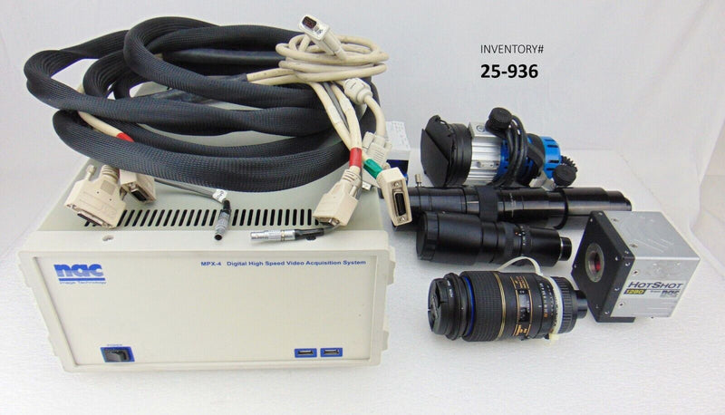 NAC MPX-4 1280C Digital High Speed Video Acquisition System Tamron Computar - Tech Equipment Spares, LLC