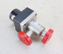 MKS CV16-K1K1-NCVV-T12 Angle Isolation Valve, KF-16 *new surplus - Tech Equipment Spares, LLC