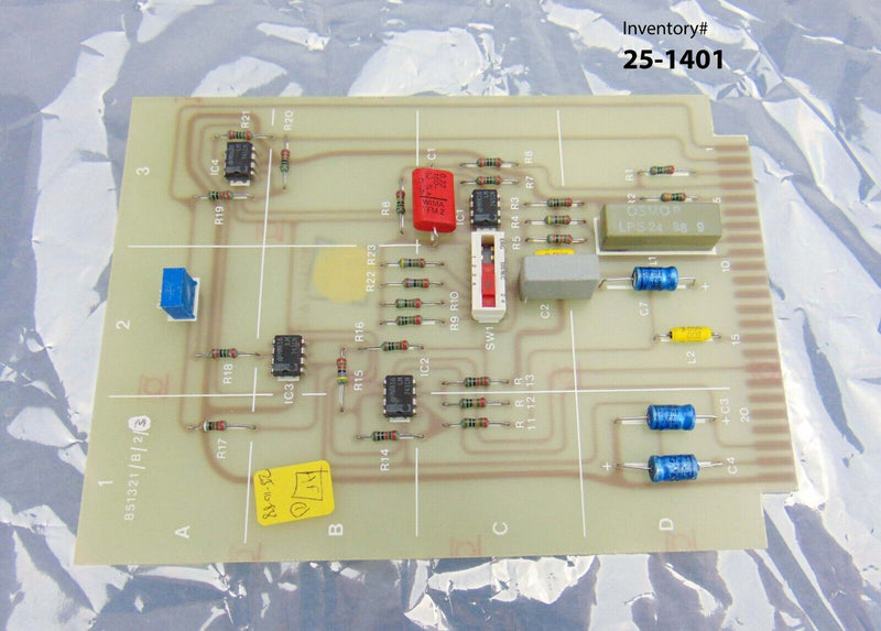 Plasma Therm 851321/B/2/3 E-Beam Circuit Board *used working, 90-day warranty - Tech Equipment Spares, LLC