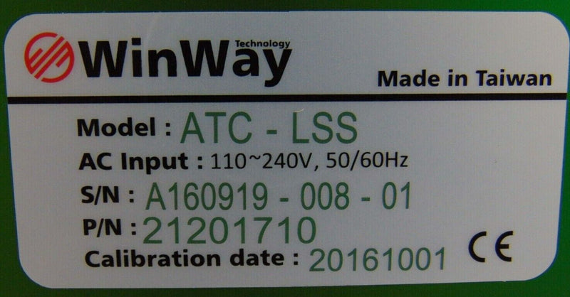 WinWay ATC-LSS 21201710 Controller *new surplus - Tech Equipment Spares, LLC