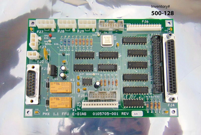 KLA Tencor 0105705-001 AA PHX 1.1 FFU D-Daig Circuit Board *used working - Tech Equipment Spares, LLC