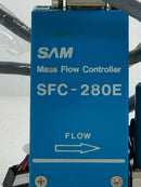 SAM SFC280E Mass Flow Controller 500ccm Ar (Used Working, 90 Day Warranty) - Tech Equipment Spares, LLC