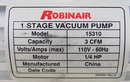 Robinair 15310 VacuMastert 1 Stage Vacuum Pump *used working - Tech Equipment Spares, LLC