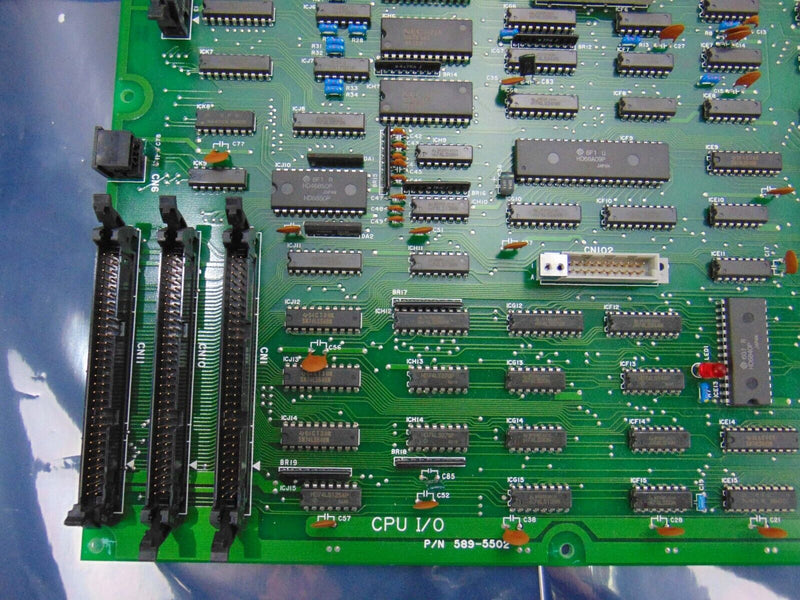 Hitachi 589-5502 CPU I/O 589-5506 RQM Circuit Board Hitachi SEM *used working - Tech Equipment Spares, LLC