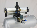 SMC VBAT10A Air Tank VBA2100-03G Booster Regulator *used working - Tech Equipment Spares, LLC
