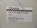 Edwards MF100 Outlet Mist Filter *used working - Tech Equipment Spares, LLC