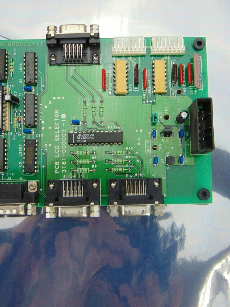 TEL Tokyo Electron 3T81-000003-1 PCB LCD Selector Circuit Board *used working - Tech Equipment Spares, LLC