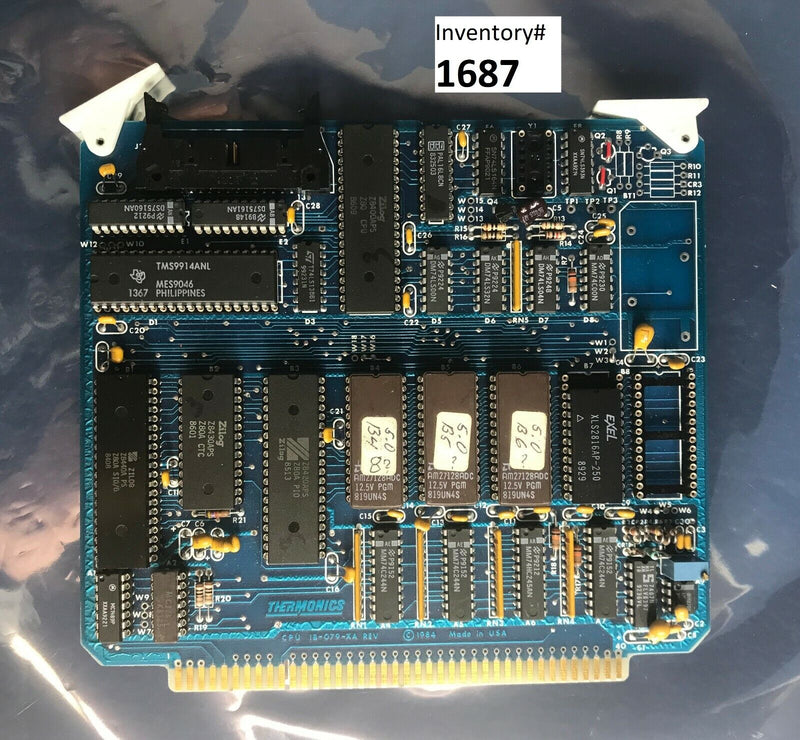 Thermonics 1B-079-XA CPU REV F PCB Circuit Board *Used Working, 90 Day Warranty* - Tech Equipment Spares, LLC