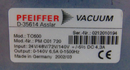 Pfeiffer TMH-521 Turbo Pump DN 160 ISO-K, 3P PM P02 840 G *used working - Tech Equipment Spares, LLC