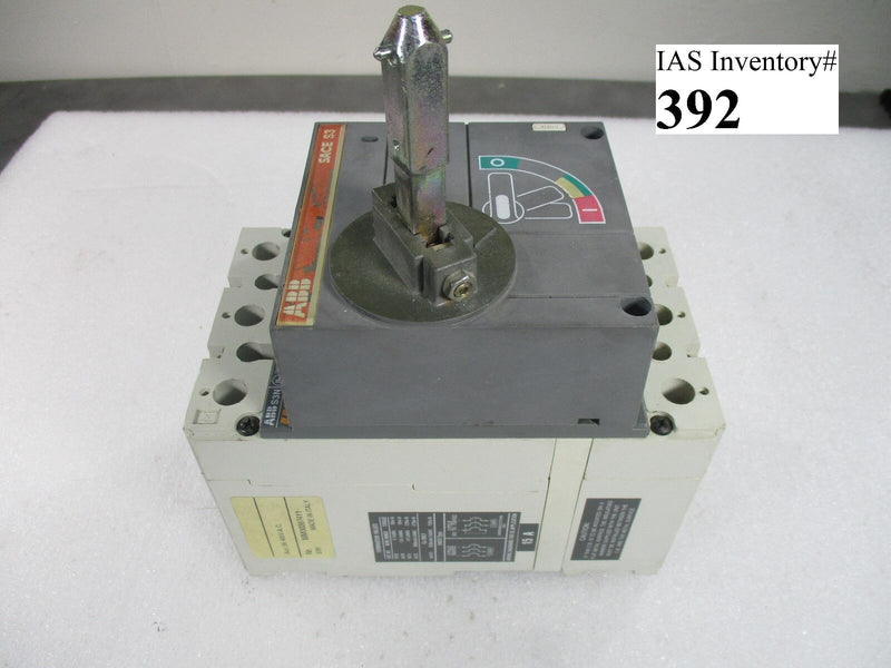 ABB S3N Circuit Breaker 15 A 400 VAC (Used Working) - Tech Equipment Spares, LLC