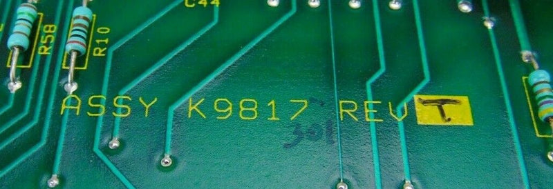 Varian K9817 301 K9816 T Signal Inte Grator Circuit Board Varian 947D *working - Tech Equipment Spares, LLC