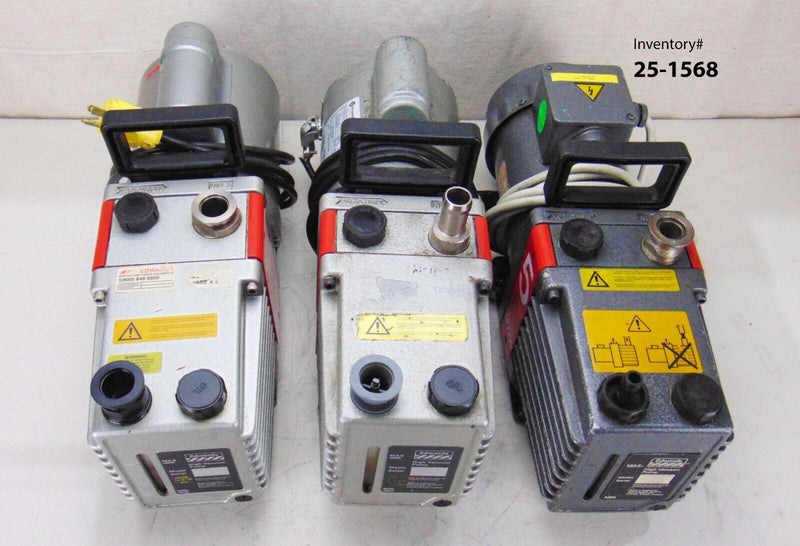 Edwards E2M-12 E2M8 E2M5 Vacuum Pump, lot of 3 *untested - Tech Equipment Spares, LLC