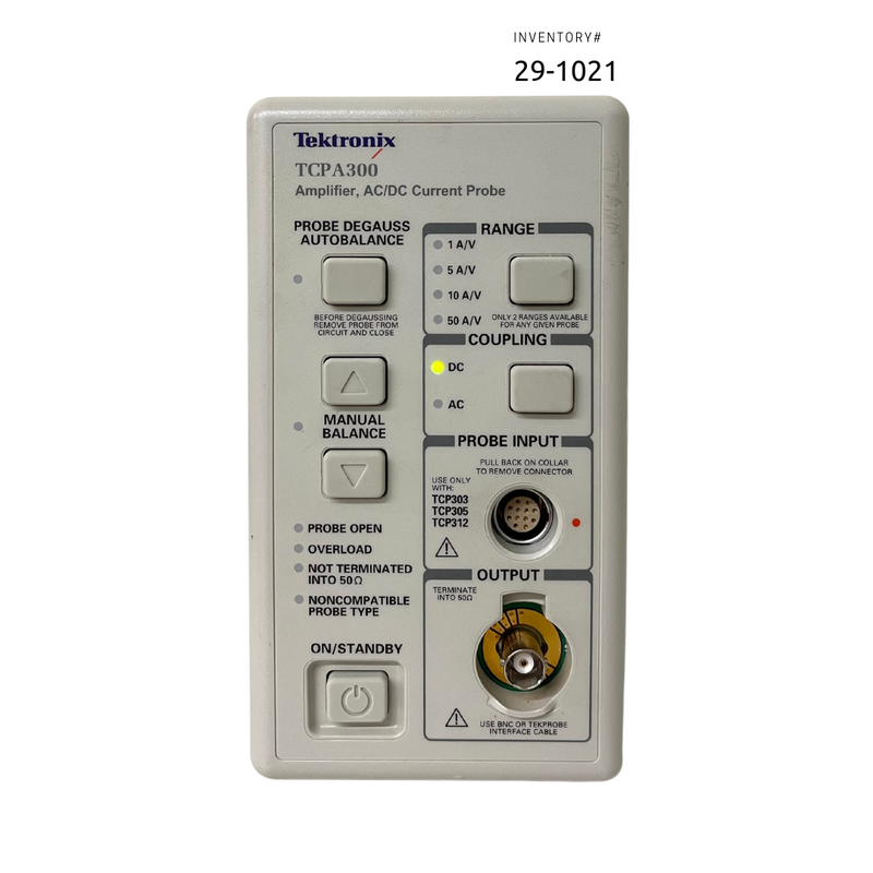 Amplifier Textronics Tektronix TCPA300 Probe Amplifier | Tech Equipment Spares, LLC