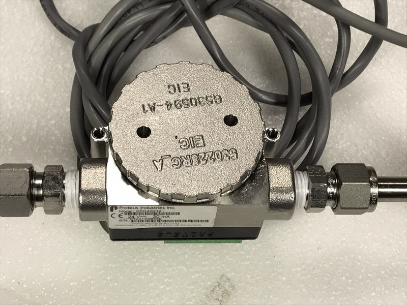 PI Proteus Industries 0504SN2 Flow Meter (used working) - Tech Equipment Spares, LLC