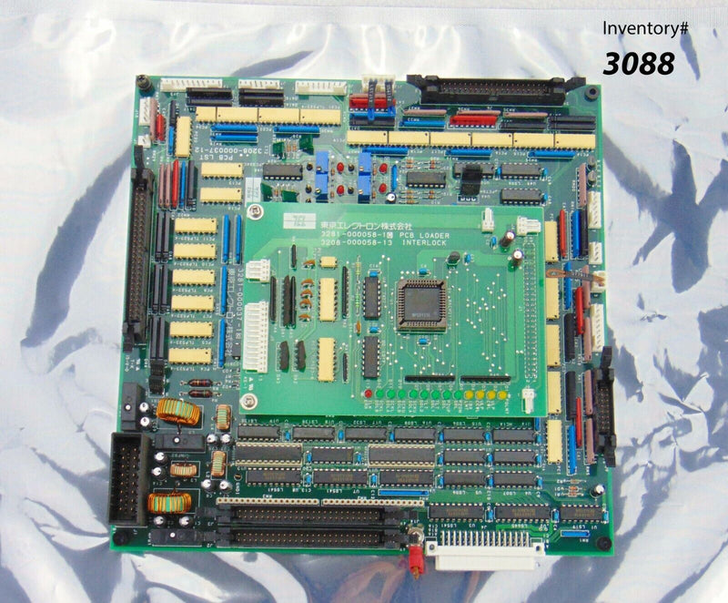 TEL Tokyo Electron 3208-000037-12 PCB LST 3208-000058-13 PCB Loader Interlock - Tech Equipment Spares, LLC