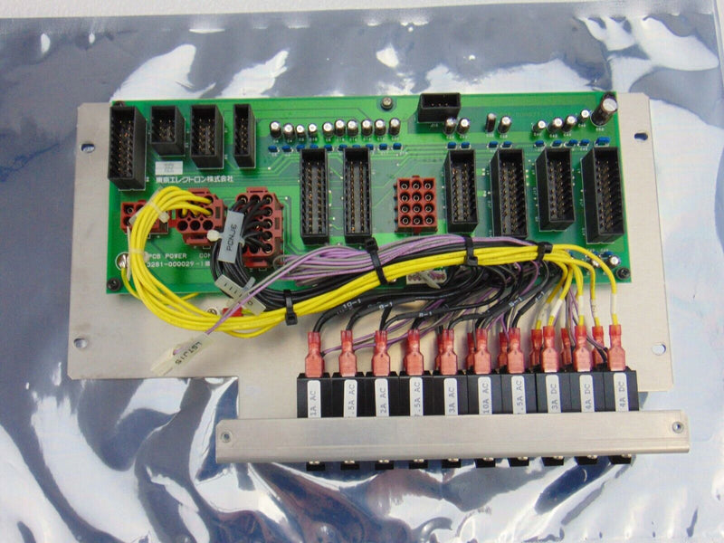 TEL Tokyo Electron 3281-000029-12 PCB Power Connector *used working* - Tech Equipment Spares, LLC