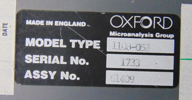 Oxford 1103-053 Interface Box *used working - Tech Equipment Spares, LLC