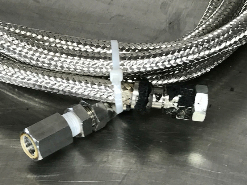 15’ feet Stainless Steel Cryogenic Tubing 5/8” inch Inside Diameter - Tech Equipment Spares, LLC