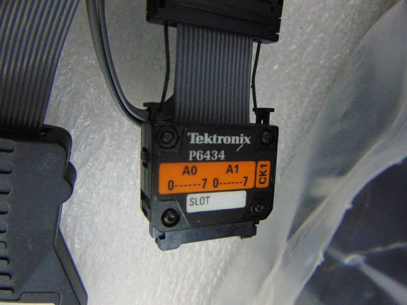 Tektronix P6434 Logic Analyzer Probe Cable, lot of 27 *used working - Tech Equipment Spares, LLC