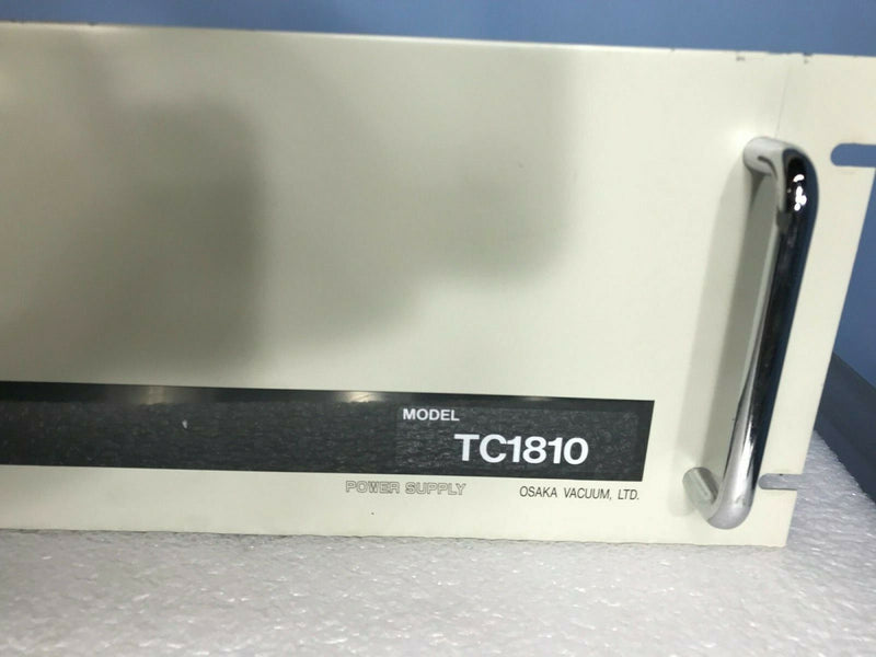 Osaka TC1810 Power Supply Turbo Pump Controller TC 1810 *Used Working, 90 Day Wa - Tech Equipment Spares, LLC