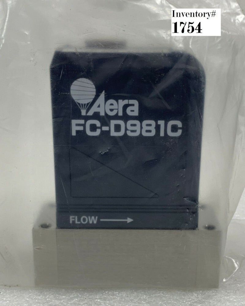 Aera FC-D981CB D981C Mass Flow Controller 1200 sccm WF6 (Used Working) - Tech Equipment Spares, LLC